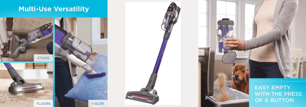 BLACK+DECKER Power series Extreme Cordless Stick Vacuum Cleaner