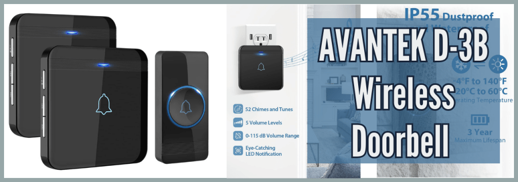 avantek d-38 wireless doorbell