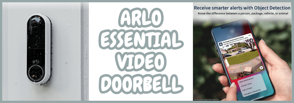 arlo essential video doorbell