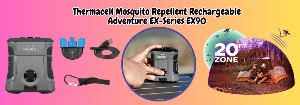 Thermacell Mosquito Repellent Rechargeable Adventure E-Series EX90